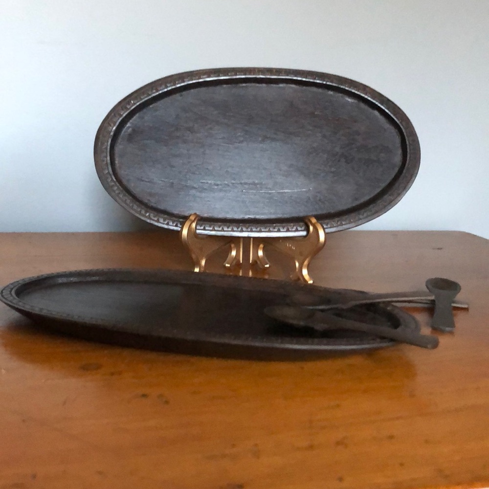 Handcarved Wooden Spice Plates